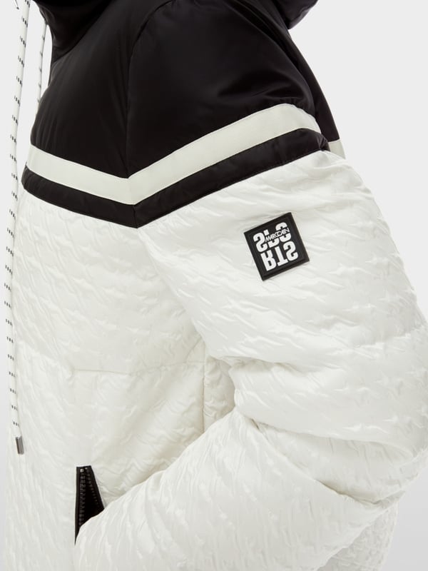 Marc Cain Outdoor-Jacke mit Hahnentritt-Relief Vierteljährliche Förderung