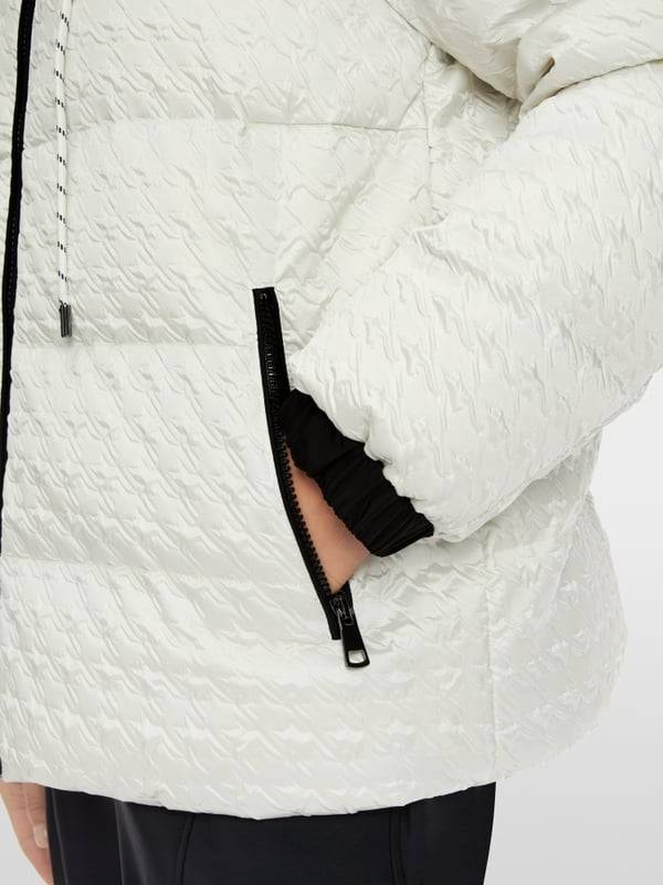 Marc Cain Outdoor-Jacke mit Hahnentritt-Relief Vierteljährliche Förderung