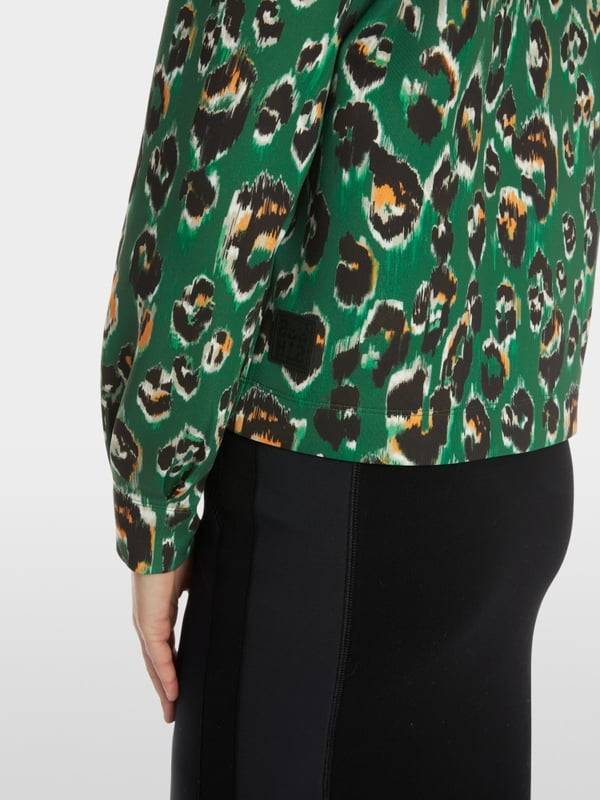 Marc Cain Sweater im Greo-Print auf Scuba-Jersey Speichern exportieren