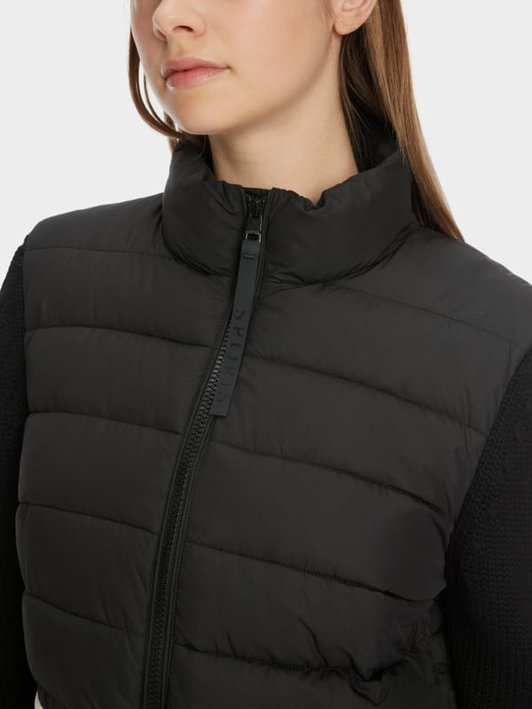 Marc Cain Material-Mix-Jacke "Rethink Together" 50% Rabatt für begrenzte Zeit