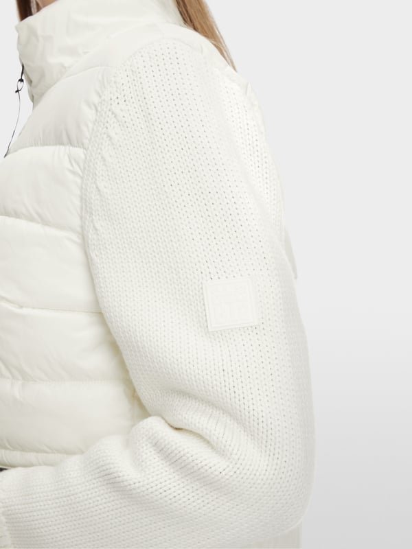 Marc Cain Material-Mix-Jacke "Rethink Together" 2025
