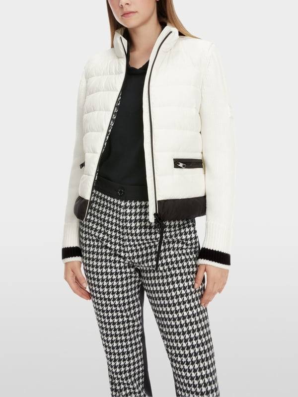 Marc Cain Material-Mix-Jacke "Rethink Together" 2025