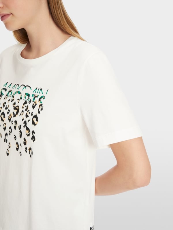 Marc Cain T-Shirt mit Greo-Print Exklusive Angebote