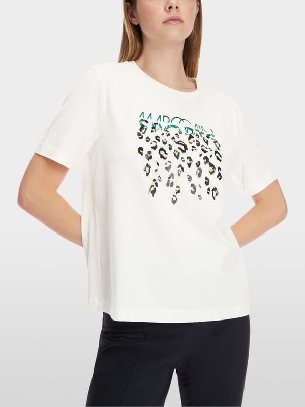 Marc Cain T-Shirt mit Greo-Print Exklusive Angebote