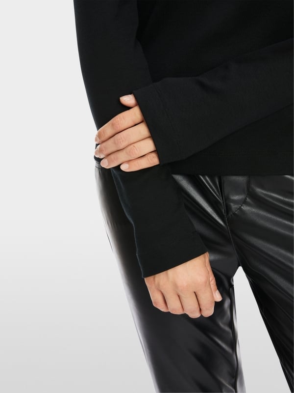 Marc Cain Figurnahes T-Shirt Sonderangebote