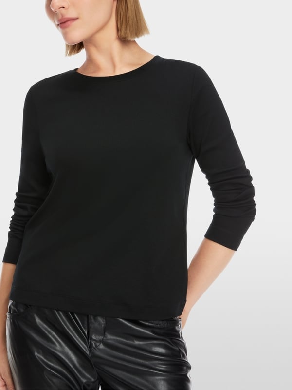 Marc Cain Figurnahes T-Shirt Sonderangebote