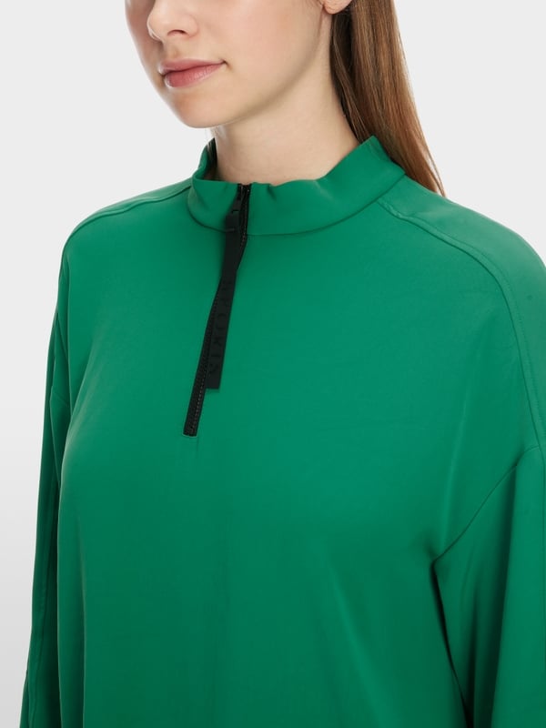 Marc Cain Schlupf-Bluse mit Reißverschluss Riesige Ersparnisse