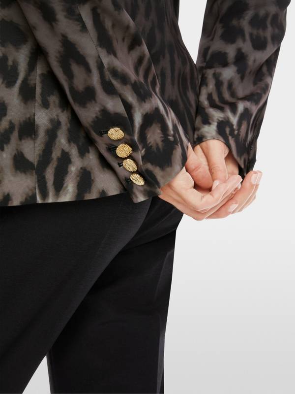 Marc Cain Blazer im Leo-Dessin Black Friday Preise