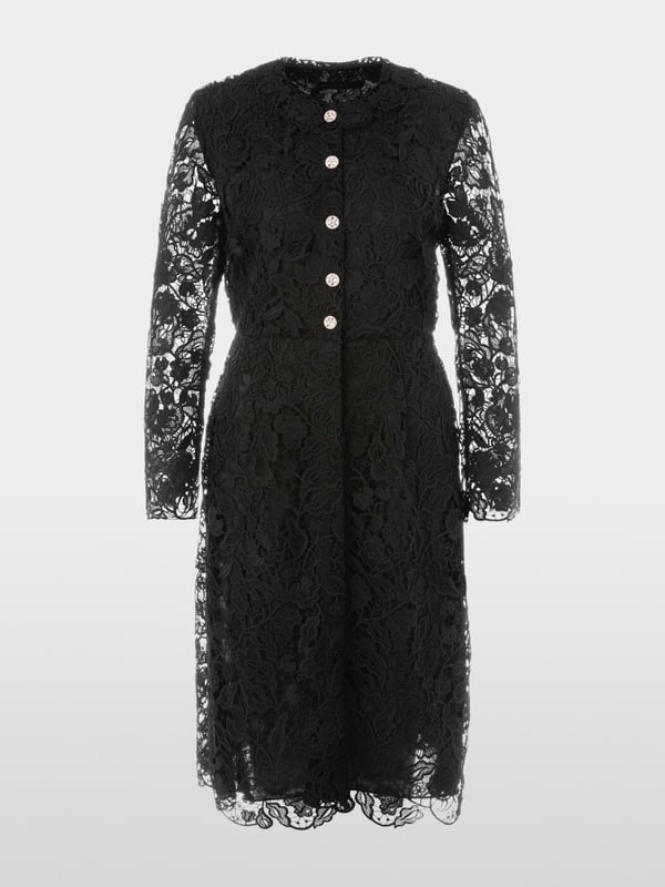 Marc Cain Kleid mit Guipure-Spitze Angebote