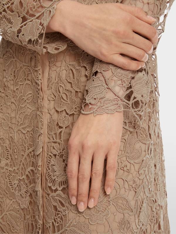 Marc Cain Kleid mit Guipure-Spitze Flash Sale