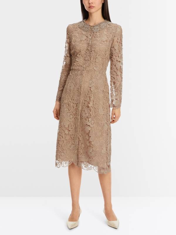 Marc Cain Kleid mit Guipure-Spitze Flash Sale
