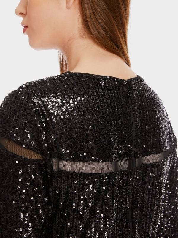 Marc Cain Pailletten-Kleid Online Outlet