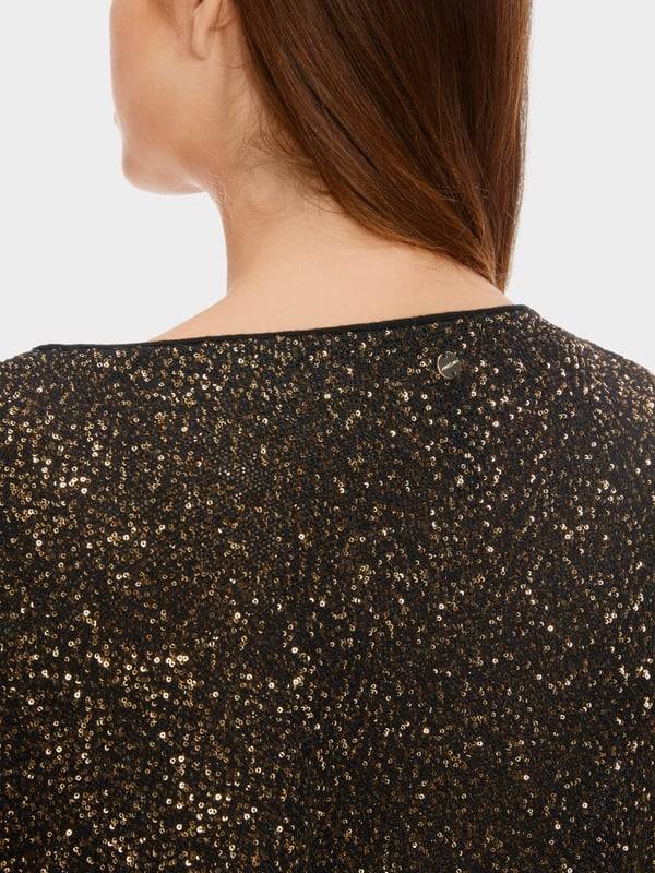 Marc Cain Poncho mit Straußenfedern Exklusive Angebote