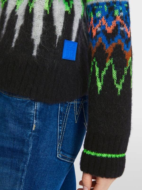 Marc Cain Jacquard-Sweater Knitted in Germany Neuheiten