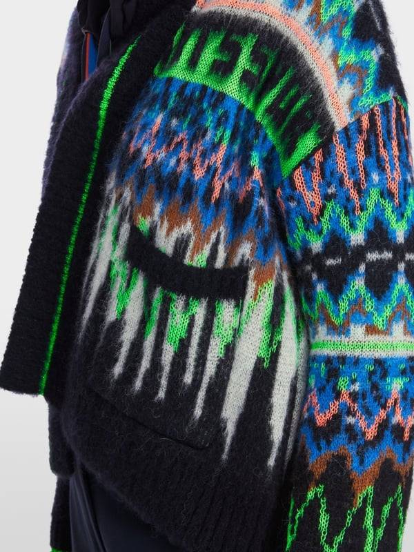 Marc Cain Jacquard-Cardigan Knitted in Germany Kauf eins, bekomm eins gratis