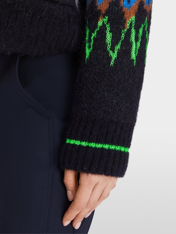 Marc Cain Jacquard-Cardigan Knitted in Germany Kauf eins, bekomm eins gratis