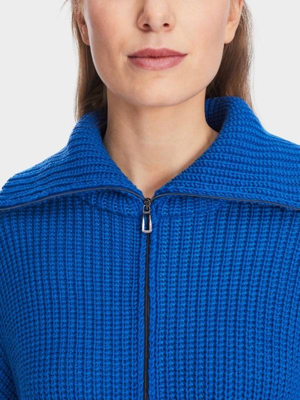Marc Cain Sweater mit Troyer - Knitted in Germany Letzter Tag