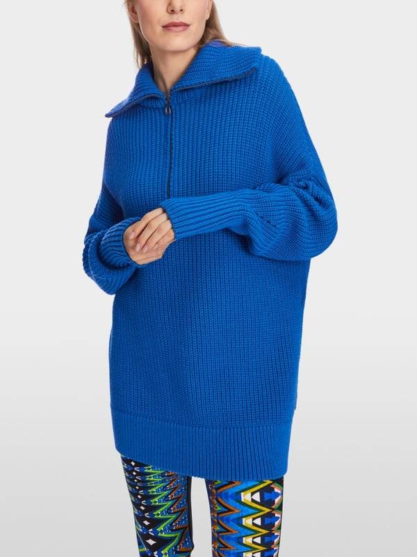 Marc Cain Sweater mit Troyer - Knitted in Germany Letzter Tag