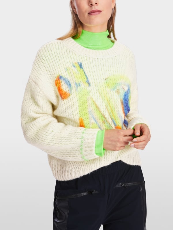 Marc Cain Strick-Sweater "Rethink Together" Nur für heute