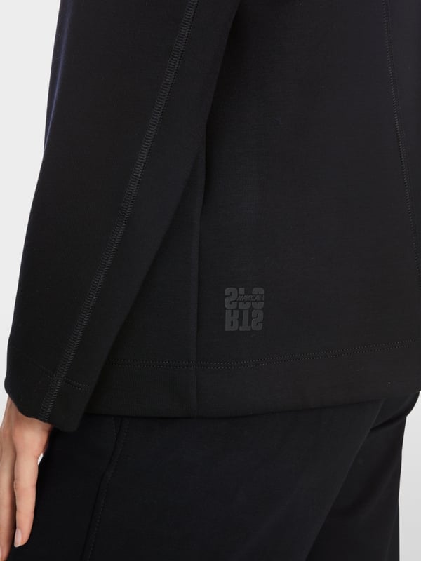 Marc Cain Jersey-Blazer in Materialmix Bis zu 55% Rabatt