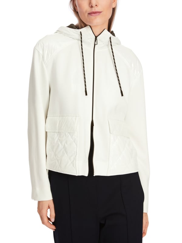 Marc Cain Zippjacke mit Kapuze Super Rabatt