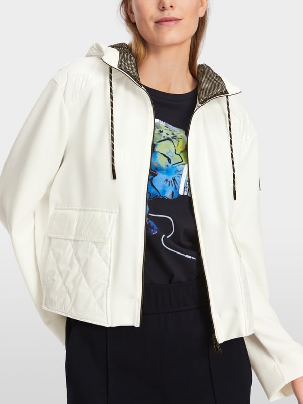 Marc Cain Zippjacke mit Kapuze Super Rabatt