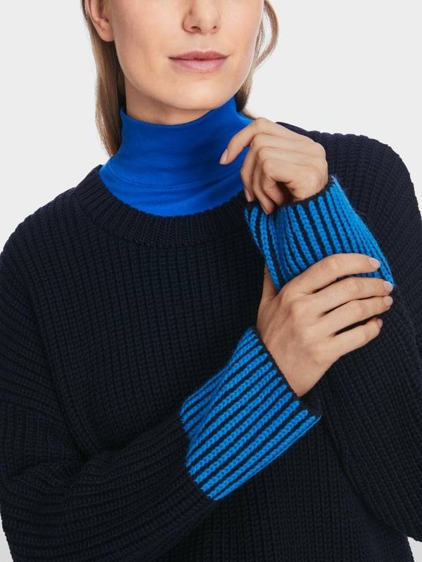 Marc Cain Oversized Sweater Knitted in Germany Riesige Rabatte