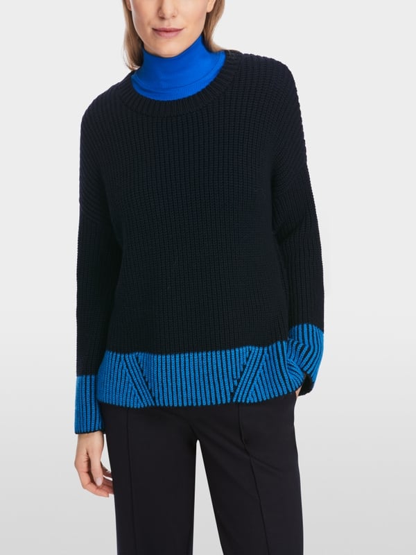 Marc Cain Oversized Sweater Knitted in Germany Riesige Rabatte