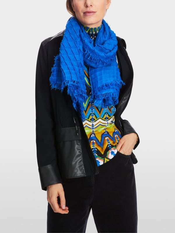 Marc Cain Sportive Jacke in Materialmix 50% Rabatt mit kostenlosem Versand