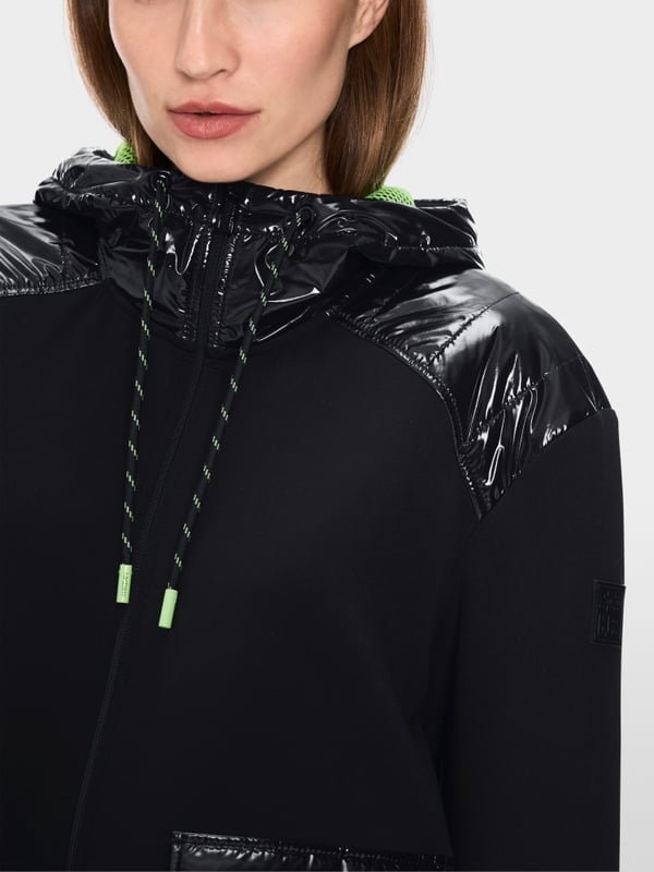 Marc Cain Zippjacke mit Kapuze Fabrikladen