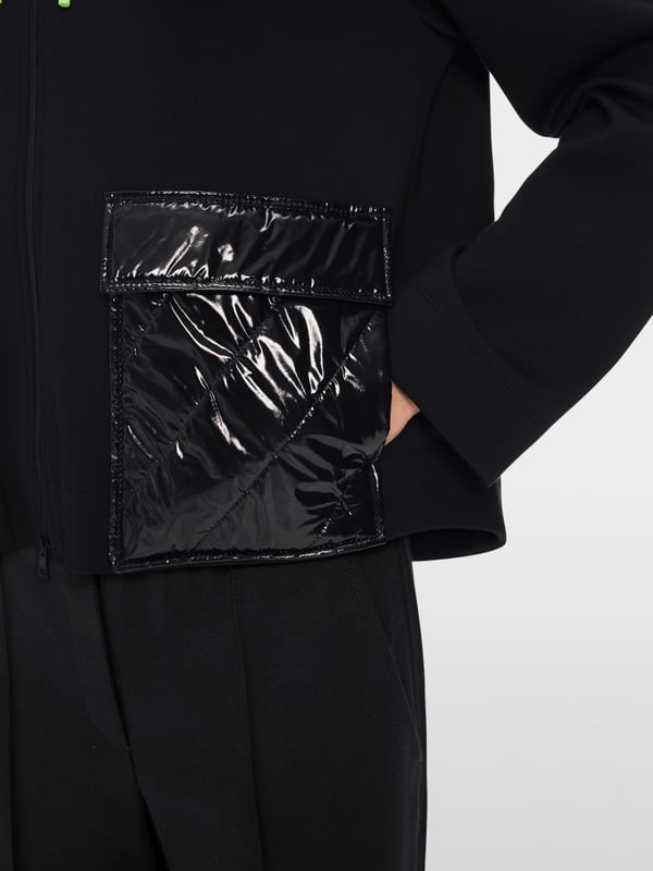 Marc Cain Zippjacke mit Kapuze Fabrikladen
