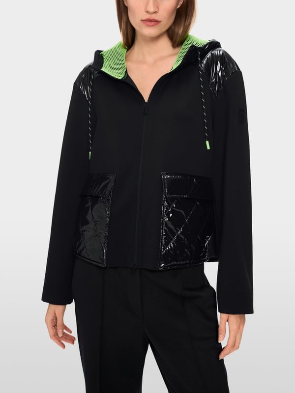 Marc Cain Zippjacke mit Kapuze Fabrikladen