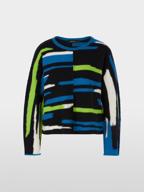 Marc Cain Oversized Sweater in Wolle/Kaschmir zollfrei