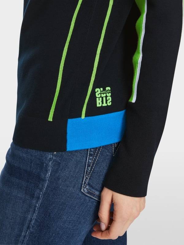 Marc Cain Sweater mit Colorblocking Online