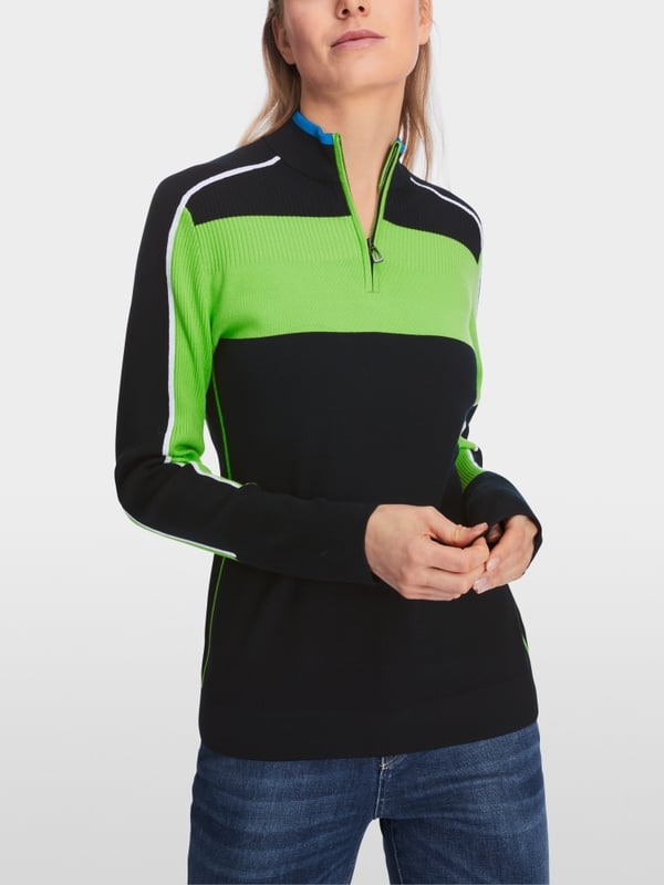 Marc Cain Sweater mit Colorblocking Online