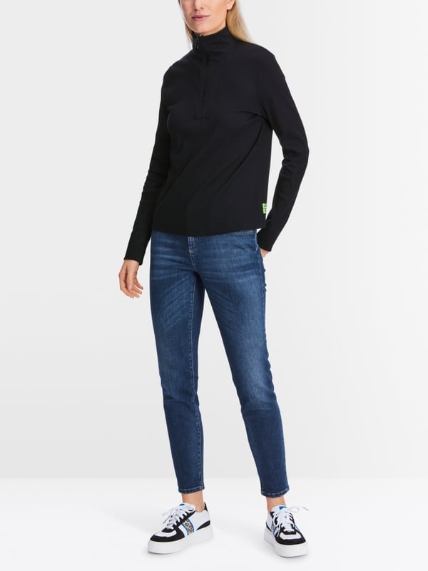 Marc Cain Longsleeve mit Zippverschluss Hotsell