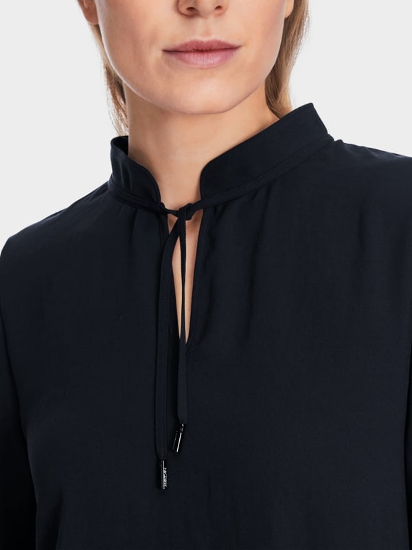 Marc Cain Weite Bluse mit Langarm Günstiger Verkauf