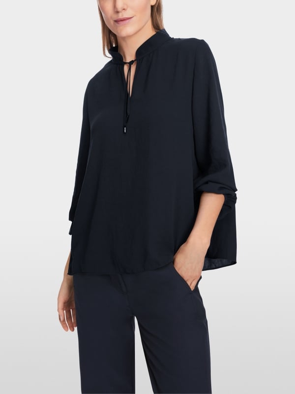 Marc Cain Weite Bluse mit Langarm Günstiger Verkauf