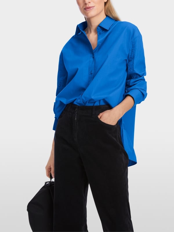 Marc Cain Bluse in Biobaumwolle "Rethink Together" Fabrikverkauf