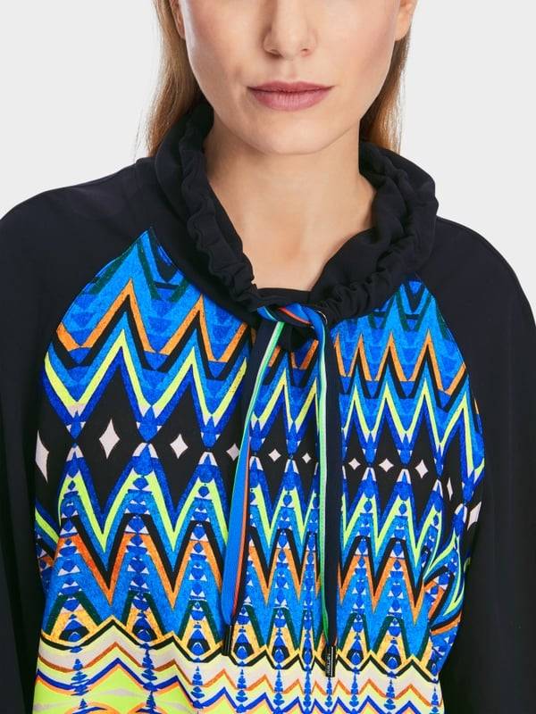 Marc Cain Sportive Bluse mit Raglan Meist gekauft