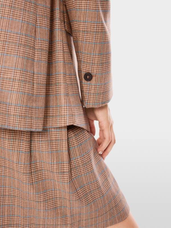 Marc Cain Blazer mit Mini-Pepita-Muster Sonderangebote