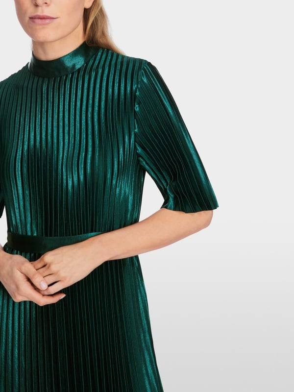 Marc Cain Samtiges Plissekleid Zeitbegrenzte Promotion