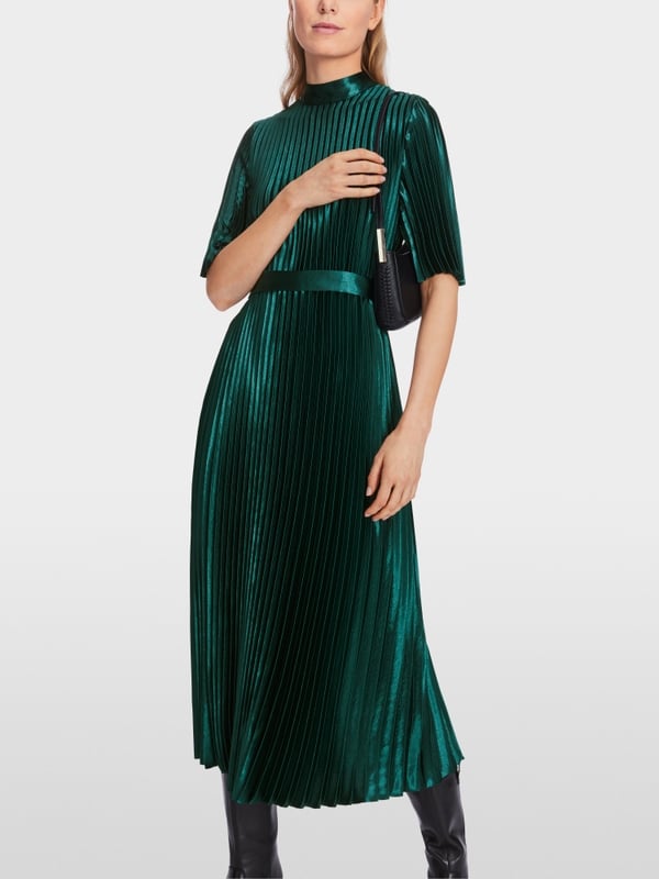 Marc Cain Samtiges Plissekleid Zeitbegrenzte Promotion