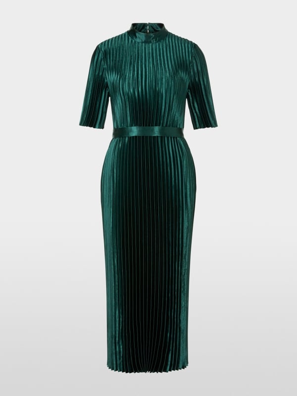 Marc Cain Samtiges Plissekleid Zeitbegrenzte Promotion