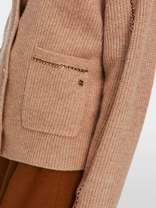 Marc Cain Rippstrick-Cardigan "Rethink Together" Discount Store für neue Produkte