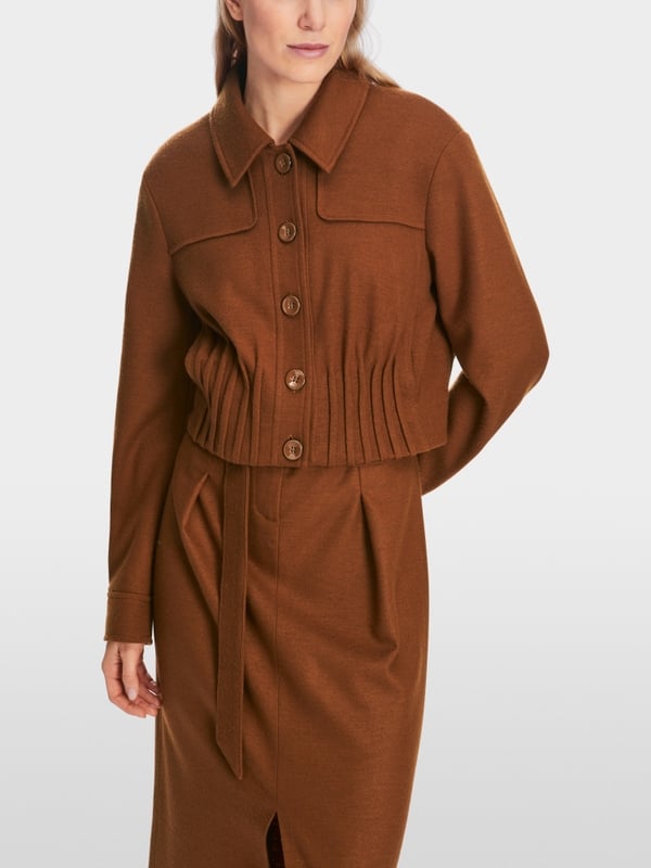 Marc Cain Jacke mit kleinen Falten Schlussverkauf