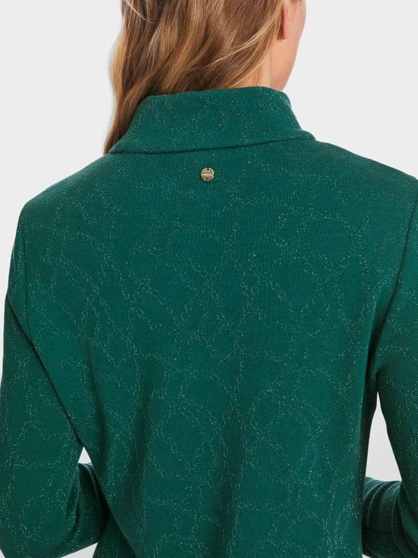 Marc Cain "Rethink Together" Kleid mit Lurex Limitierter Zeitrabatt