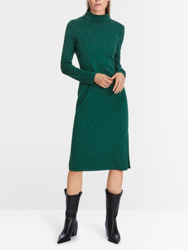Marc Cain "Rethink Together" Kleid mit Lurex Limitierter Zeitrabatt