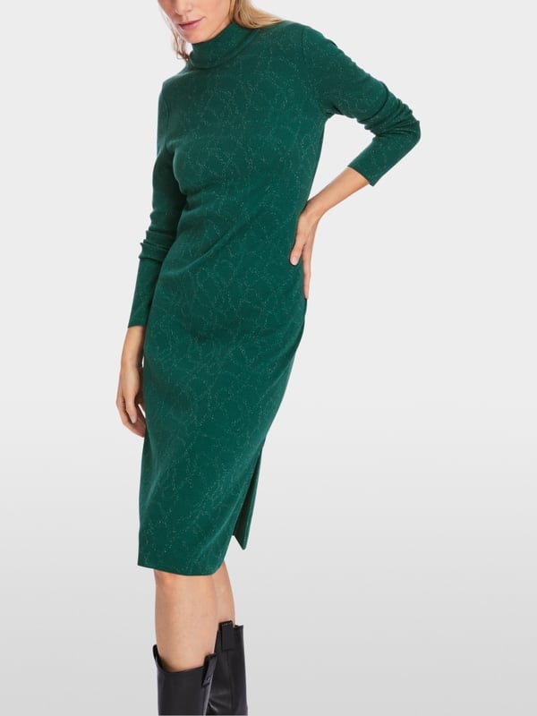 Marc Cain "Rethink Together" Kleid mit Lurex Limitierter Zeitrabatt