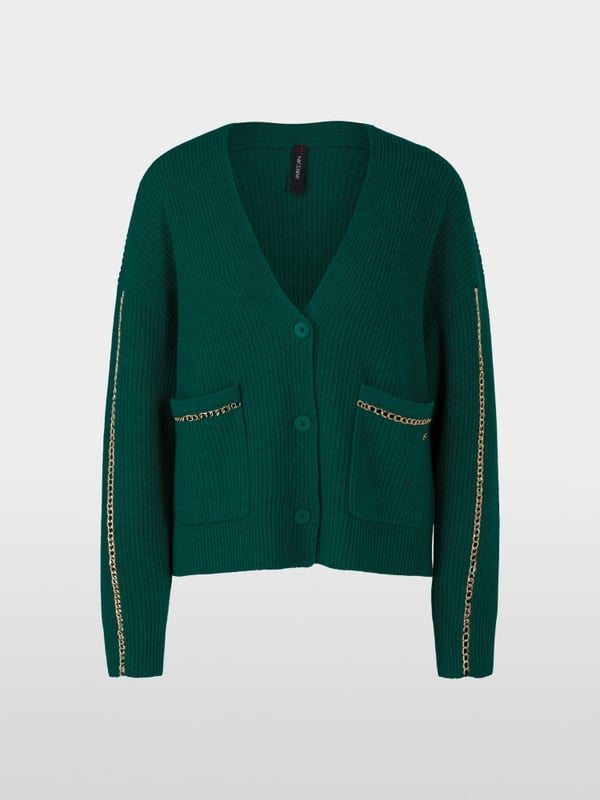Marc Cain Rippstrick-Cardigan "Rethink Together" Fabrik Onlineshop